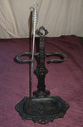 Victorian Fireplace Wood Stove Tool Holder