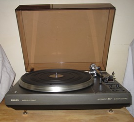 1980 Philips AF 977 Electronic Automatic Turntable