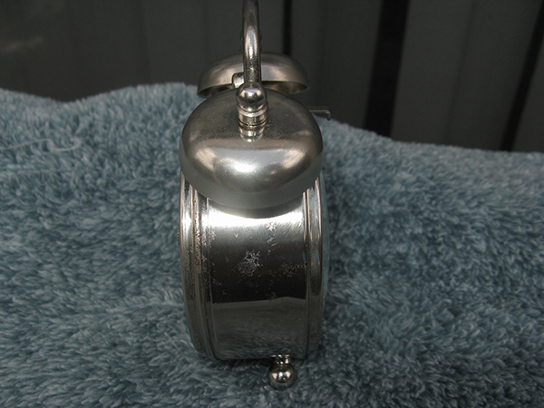 Artco Double Bell Mechanical Alarm Clock, Circa 1964