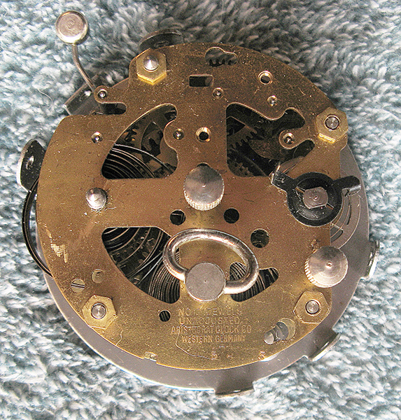 Artco Double Bell Mechanical Alarm Clock, Circa 1964