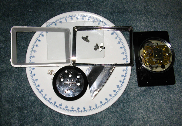 Diamond Spirit of St. Louis Mechanical Alarm Clock (circa 1997)