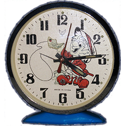 Elf Fisherman Alarm Clock